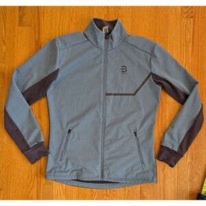 Men's Bjorn Daehlie Jacket Mobility Running Track Lightweight Full Zip M $120